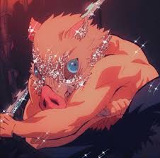 Discover more posts about sparkle aesthetic. Inosuke Glitter Icon Aesthetic Anime Anime Profile Picture
