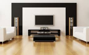 Floor Standing Speakers In Living Room Modern Living Room Interior Minimalist Living Room Living Room Design Modern
