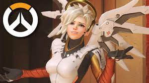 Overwatch players discover embarrassing glitch with Mercy skin - Dexerto