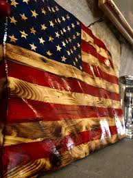Wooden American Flag Wall Hanging Waving Wooden Flag Design Waving Stars And Stripes Wooden Flag American Flag Wall Hanging Wooden American Flag