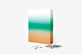 I did purchase a few colors and put them together at once, it was fun and would be great for kids. Amazon Com Areaware Gradient Puzzle Blue Green Home Kitchen Hardest Jigsaw Puzzle Red Yellow Blue Green