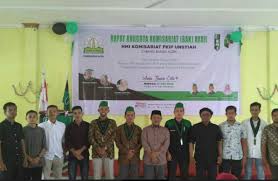 Dalam kehidupan kita, sedih dan bahagia bagaikan dua mata uang yang datang silih berganti tanpa permisi lebih dahulu. Kata Rafli Kande Di Rapat Anggota Komisariat Hmi