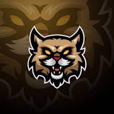 Wild Cat Logo Gaming Esport Cat Logo Design Game Logo Wild Cats