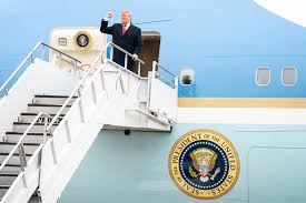 President Trump Arrives in Louisiana