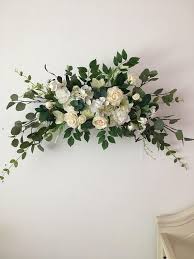 57 vintage wedding ideas for a timeless look that'll forever be in style bring the roaring '20s, glamorous '50s, and hippie '60s back to life. Wedding Arch Flower Wedding Decor Floral Swag Eucalyptus Etsy Floral Swag Wedding Arch Wedding Flowers