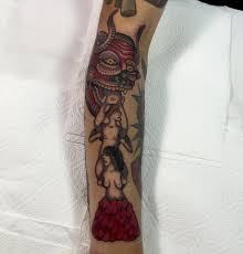 Dec 27, 2017 · hedonism ii, which hosts the event annually, is known as a steamy getaway any time of year. Traditional Demon Tattoos Cloak And Dagger Tattoo London