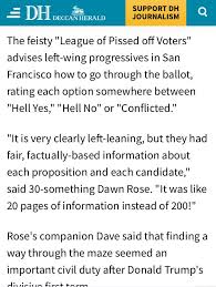 This voter guide (our 18th in sf!) is how we educate our friends and peers on the issues, excite pissed off progressive voters, and remind sellout politicians that we're paying attention. Sf League Of Pissed Off Voters Home Facebook