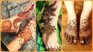 Latest Simple Stylish Easy Feet Mehndi Designs 2019 Mehndi Designs Legs Mehndi Design Mehndi