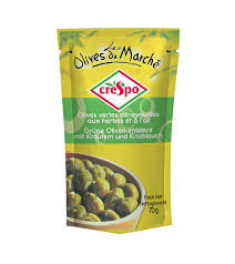 Olives Vertes Denoyautees Herbes Ail Hugo Reitzel