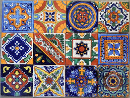 If you are looking for mexican tile backsplash then original mission tile offers elegant designs in cement tiles are perfect for any space having a wide variety of colors and. 40 Mexican Talavera Tiles Han Painted 6x6 Stairs Backsplash By Color Y Tradicion Amazon In Home Kitchen