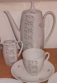 Graf Von Henneberg Porzellan Ilmenau Design Halka Ddr Gdr 50s 60s Henneberg Porzellan Porzellan