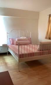 Find great deals on bed frame in portland, or on offerup. Bed Frame Ikea Leirvik Queen Plus Slatted Bed Base Furniture Home Living Furniture Bed Frames Mattresses On Carousell