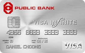 Free automatic travel insurance up to rm2 million. Public Bank Visa Infinite Credit Card By Public Bank