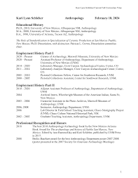 Standard Form-Faculty Vitae