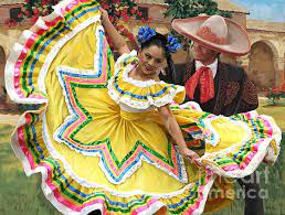 Mexican Hat Dance 2 By Tim Gilliland Traditional Mexican Dress Ballet Folklorico Folklorico Dresses
