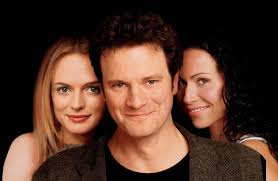 Colin Firth zwischen Heather Graham und Minnie Driver