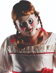 Annabelle beach resort in hersonissos. Annabelle Maske Mit Perucke Halloween Lizenzartikel Beige Braun Masken Und Gunstige Faschingskostume Vegaoo
