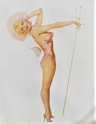 Он играет на позиции оттянутый нап. Alberto Vargas Lithografie Illustration Fur Die Zeitschrift Esquire Signiert Usa Um 1940 Kunst Gemalde Grafik Auctionet