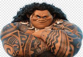Disney Moana Maui Illustration Film The Walt Disney Company Youtube Te Vaka Animation Moana Disney Princess Arm Dwayn Maui Moana Disney Moana Moana Poster