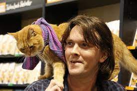 james bowen und bob der streuner in koln cats street cat bob a cat named bob