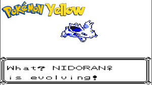 Nidoran Evolves Into Nidorina Pokemon Yellow