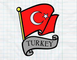 La bandera era, en un principio, simplemente una media luna sobre campo verde, pero ésta fue. Dibujo De Bandera De Turquia Pintado Por En Dibujos Net El Dia 19 10 20 A Las 16 47 19 Imprime Pinta O Colorea Tus Propios Dibujos
