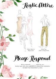 Image Result For Wedding Invitations With Attire Details Dress Code Wedding Wedding Dress Invitations Dress Invitations