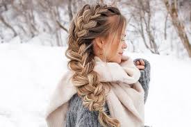 How to side braid hair. Hair How To Big French Side Braid