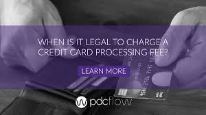 Processing services, such as square or paypal, that businesses use to accept credit cards also charge a fee for. A Guide On Charging Credit Card Convenience Fees Pdcflow Blog