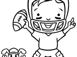 Want easy free football printables? Free Easy To Print Football Coloring Pages Tulamama