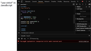 Check spelling or type a new query. What Does Use Strict Do In Javascript O Reilly