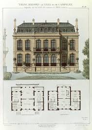 Architectural Plans As Art Suburban House Vintage House Plans Architecture House