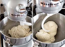 Pizza Dough Recipe Swirled Dough In An Awesome Kitchenaid Mixer Kitchen Aid Recipes Pizza Recipes Dough Easy Pizza Dough