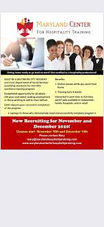 Maryland Center for Hospitality Training (MarylandCenter@)