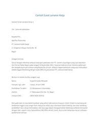 Banyak kesalahan dari surat lamaran kerja yang kita buat adalah dari struktur dan bahasanya, maka dari itu sangat penting bagi para pelamar kerja untuk memperbaiki lagi surat lamaran kerja agar bisa diterima dan berikut ini adalah contoh surat lamaran kerja yang ditunjukan ke perusahan bumn pt. Calameo Contoh Surat Lamaran Kerja