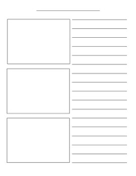 Writing Template With Lines And Picture Box Worksheets Teaching Resources Tpt
