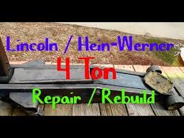 On most late model vehicles. Lincoln Walker Floor Jack Rebuild 4 Ton 93657 J134 Iamhawkesvids Youtube