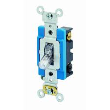 Leviton 15 Amp Industrial Grade Heavy Duty Single Pole Pilot Light Toggle Switch Clear 1201 Plc Wireless Light Switch Electrical Equipment Electrical Switches