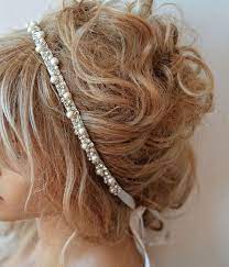 Bridal Headpiece With Pearl Crystal Hair Accessory Wedding Headband Wedding Hair Piece Bridal Forehead Band Bridal Hair Accessories Crystal Hair Accessories Hair Jewelry Wedding Wedding Hair Headband
