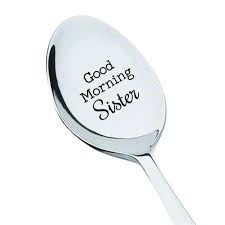 Check spelling or type a new query. Good Morning Sister Spoon Sister Gift Sister In Law Gift Sister Birthday Gift Sister In Law Sister Wedding Gift Sister Gift Ideas Sister Birthday Christmas Gifts Buy Online At Best Price In Uae Amazon Ae