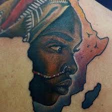 Some of the biggest cities in south africa are also are among the most popular and visited cities on the african continent. 20 Powerful Africa Tattoos Africa Tattoos African Tattoo African Queen Tattoo