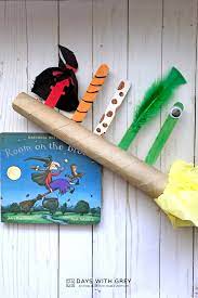 Use all the pieces in this pack for a week long study of the book, or break it apart and only use what you need! Room On The Broom Activity Days With Grey