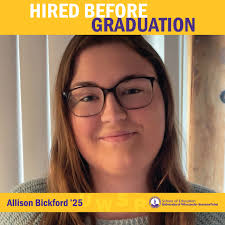 HiredPointers: Allison Bickford '25 Major: Special Education  (@uwspeducation) Organization: Pittsville School District (@pittsvillewisd) 