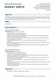 Chartered Accountant Resume Samples | Qwikresume