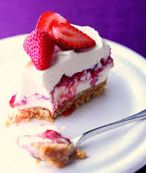 No Bake Strawberry And Coconut Cheesecake Recipe Recipe In 2020 Strawberry Recipes Cheesecake Recipes Desserts