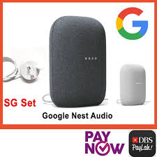 Google Nest Audio 2020 Smart Voice Control Speaker Local Singapore Set With Sg Safety Mark 3 Pin Plug Local Warranty Audio Portable Audio Accessories On Carousell