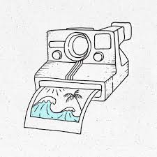 This Under My Stars And Or P Polaroid Pic Frames Around A Group Of My Stars Sketch Book Easy Drawings Art Drawings