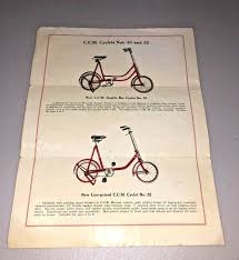 1940's CCM Canada Cycle & Motor Joycycles, Wagons & Cyclets  Advertisement | eBay