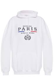 Balenciaga худи оверсайз с вышитым логотипом. Logo Hoodie Balenciaga Pochta Us