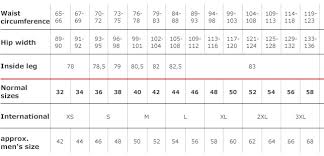 Size Table General Overview Engelbert Strauss